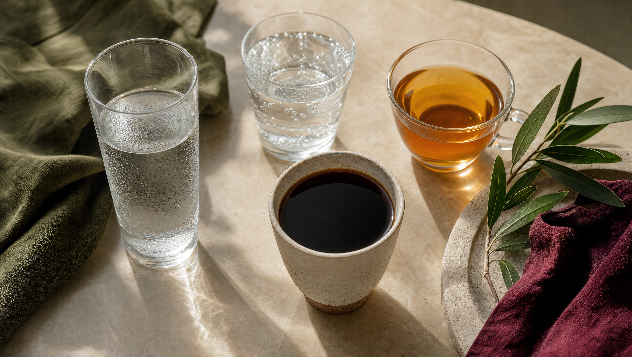The best drinks during a fast article cover illustration
